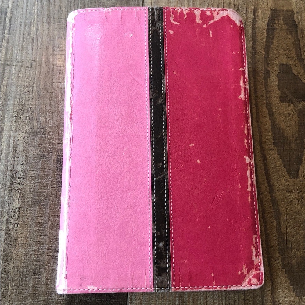 Pink and Black Tablet Case